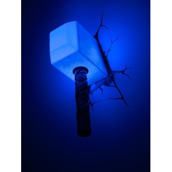 The Source Marvel Thor Hammer 3D LED Light 49464 816733002170
