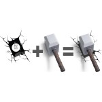 The Source Marvel Thor Hammer 3D LED Light Φωτιστικό  49464 816733002170
