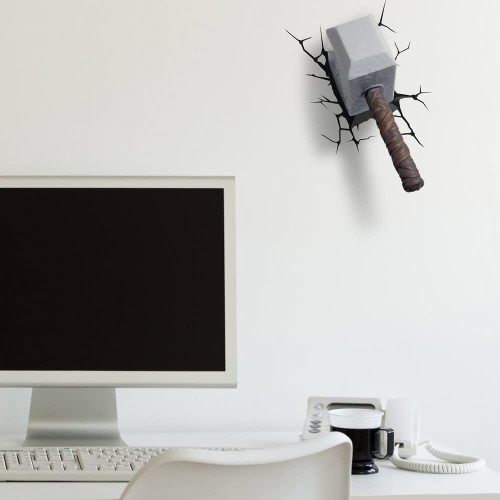 The Source Marvel Thor Hammer 3D LED Light 49464 816733002170