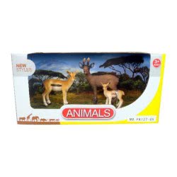 Toys-shop Choice Benteng Animals Ελάφι Με Παιδί Και Μωρό Ελαφάκι Σετ JZ042270 5202015422708