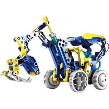 The Source Construct And Create 12 In 1 Solar Hydraulic Construction Kit 71510 5060512150520