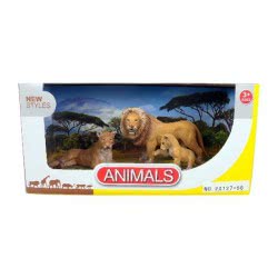 Toys-shop Choice Benteng Animals 2 Λιοντάρια Αρσενικό Και Θηλυκό Με Το Λιονταράκι Τους Σε Σετ JZ042300 5202015423002