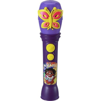 eKids Disney Encanto Toy Microphone For Kids, Built-In Music And Flashing Lights EN-070 092298953311