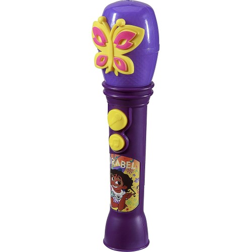 eKids Disney Encanto Toy Microphone For Kids, Built-In Music And Flashing Lights EN-070 092298953311