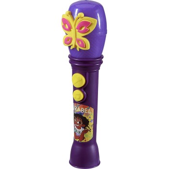 eKids Disney Encanto Toy Microphone For Kids, Built-In Music And Flashing Lights EN-070 092298953311