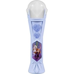 eKids Frozen 2 Sing Along Microphone And MP3 Karaoke With Flashing Lights FR-070 092298943480