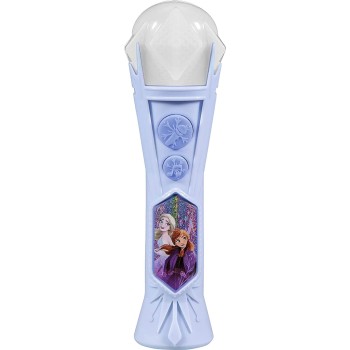 eKids Frozen 2 Sing Along Microphone And MP3 Karaoke With Flashing Lights FR-070 092298943480