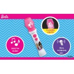 eKids Barbie Microphone For Kids, Built-In Music And Flashing Lights For BE-070 092298955841