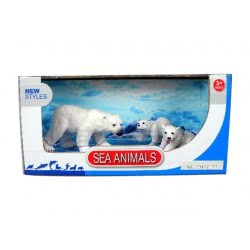 Toys-shop Choice Benteng Sea Animals Πολική Αρκούδα Με Τα 2 Μωρά Της Σε Σετ JZ042392 5202015423927