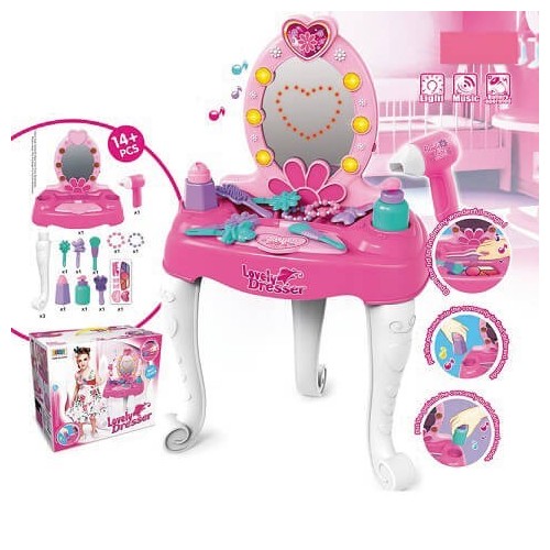 Toys-shop Choice Τουαλέτα Ομορφιάς Lovely Dresser With Light And Music JU031634 5202015316342