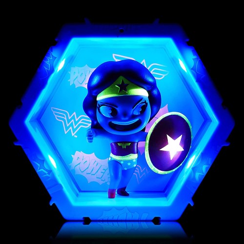 wow stuff Wow! Pods Wonder Woman - Official DC Comics Superhero Light-Up Bobble-Head DC-1005-03 5055394016866