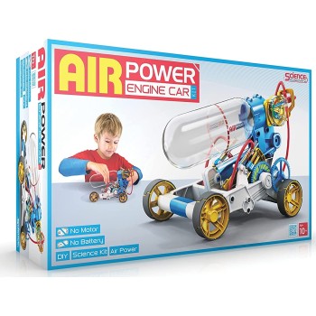 The Source Construct And Create Air Power Engine Car Kit 51877 5013560003102