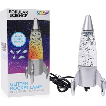 wow stuff Popular Science Mini Rocket Glitter Lamp | Stem Toys And Gifts For Educatio PS-1005 5055394017788