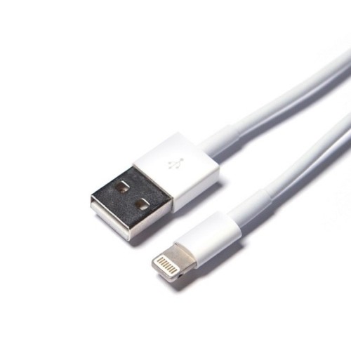 green mouse Lightning Charging And Data Transfer Cable 1.0 M In White Color 005646 8719689554057