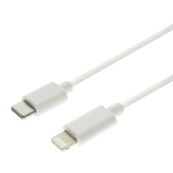 green mouse Καλώδιο Φόρτισης Και Μεταφοράς Δεδομένων Usb-C Σε Lightning 1,0M Σε Λευκό Χρώμα 005648 8719325857153
