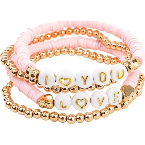 great pretenders Βραχιολάκια Pink Love 84110 771877841101