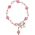 great pretenders Bracelet With Pink And White Beads 90014 771877900143