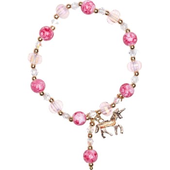 great pretenders Bracelet With Pink And White Beads 90014 771877900143