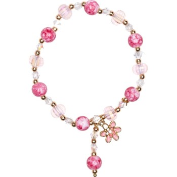 great pretenders Bracelet With Pink And White Beads 90014 771877900143