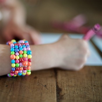 great pretenders Bracelet Wide Colorful Pearls 84107 771877841071