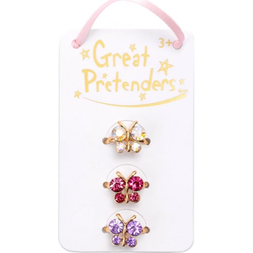 great pretenders Σετ Δαχτυλίδια Πεταλούδες 3Τμχ. 90206 771877902062