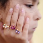 great pretenders Set 3Pc Butterfly Rings. 90206 771877902062