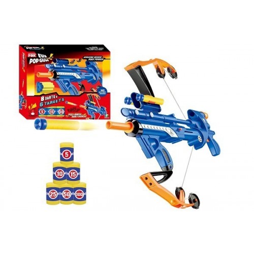 Toys-shop Choice FDX EVA POP CUN Τόξο Με Αφρώδες Σφαίρες Και Στόχους JG022672 5202015226726