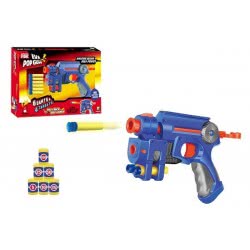 Toys-shop Choice FDX EVA POP GUN Όπλο Με Αφρώδες Σφαίρες Και Στόχους JG022675 5202015226757
