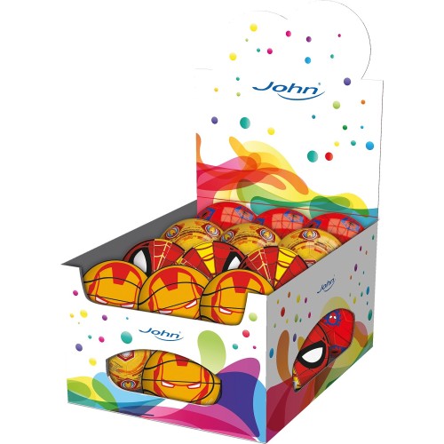 John Marvel PU Balls, 6 Designs 56664 4006149566649