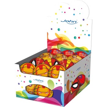 John Marvel PU Balls, 6 Designs 56664 4006149566649