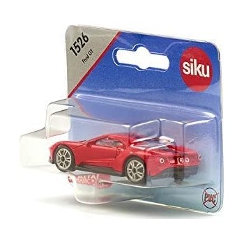siku Ford Gt Classic Sports Car, Metal/Plastic, Red, Compatible With Other 1526 4006874015269