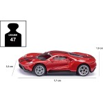 siku Ford Gt Classic Sports Car, Metal/Plastic, Red, Compatible With Other 1526 4006874015269