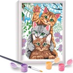 As company Paint And Frame I Paint With Numbers Funny Kitties For 9+ Year Olds 1038-41010 5203068410100
