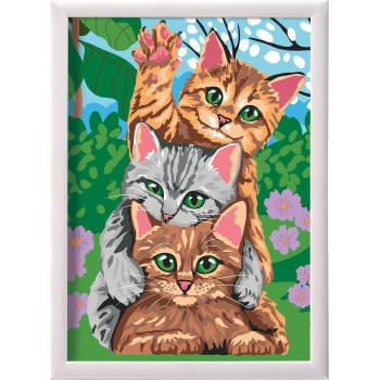 As company Paint And Frame I Paint With Numbers Funny Kitties For 9+ Year Olds 1038-41010 5203068410100