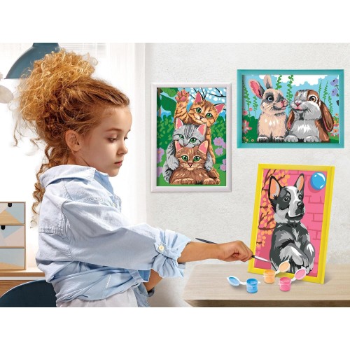 As company Paint And Frame Ζωγραφίζω Με Αριθμούς Funny Kitties Για Ηλικίες 9+ Χρονών 1038-41010 5203068410100