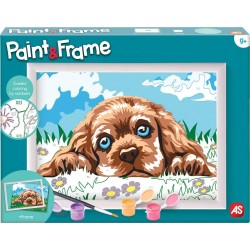 As company Paint And Frame Ζωγραφίζω Με Αριθμούς Loving Puppy Για Ηλικίες 9+ Χρονών 1038-41012 5203068410124
