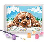As company Paint And Frame Ζωγραφίζω Με Αριθμούς Loving Puppy Για Ηλικίες 9+ Χρονών 1038-41012 5203068410124