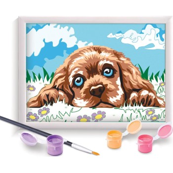 As company Paint And Frame Ζωγραφίζω Με Αριθμούς Loving Puppy Για Ηλικίες 9+ Χρονών 1038-41012 5203068410124