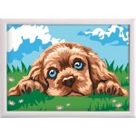 As company Paint And Frame I Paint With Loving Puppy Numbers For Ages 9+ 1038-41012 5203068410124