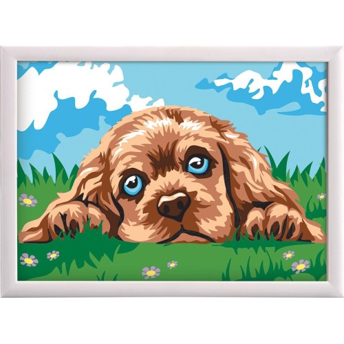 As company Paint And Frame I Paint With Loving Puppy Numbers For Ages 9+ 1038-41012 5203068410124