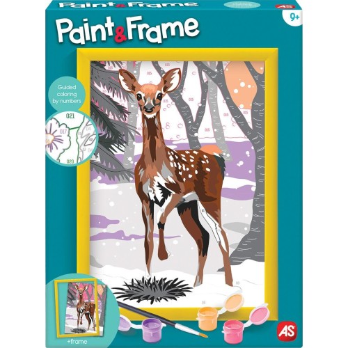 As company Paint And Frame Ζωγραφίζω Με Αριθμούς Snow Deer Για Ηλικίες 9+ Χρονών 1038-41014 5203068410148