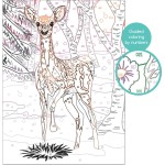 As company Paint And Frame Ζωγραφίζω Με Αριθμούς Snow Deer Για Ηλικίες 9+ Χρονών 1038-41014 5203068410148