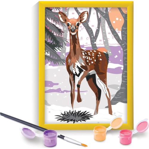 As company Paint And Frame I Paint With Snow Deer Numbers For Ages 9+ 1038-41014 5203068410148