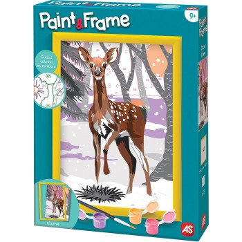 As company Paint And Frame Ζωγραφίζω Με Αριθμούς Snow Deer Για Ηλικίες 9+ Χρονών 1038-41014 5203068410148