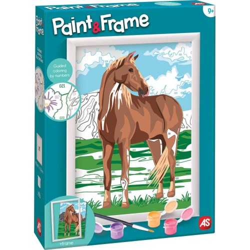 As company Paint And Frame Ζωγραφίζω Με Αριθμούς Wild Horse Για Ηλικίες 9+ Χρονών 1038-41015 5203068410155