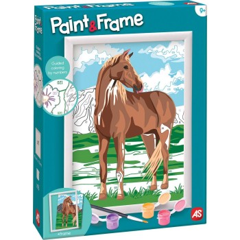 As company Paint And Frame Ζωγραφίζω Με Αριθμούς Wild Horse Για Ηλικίες 9+ Χρονών 1038-41015 5203068410155