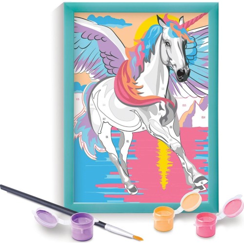 As company Paint And Frame Ζωγραφίζω Με Αριθμούς Magic Unicorn Για Ηλικίες 9+ Χρονών 1038-41016 5203068410162