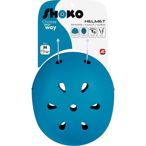 As company Shoko Παιδικό Κράνος Σε Μπλε Χρώμα 5004-50601 5203068506018