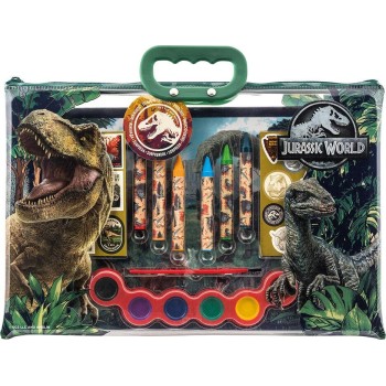 As company Σετ Ζωγραφικής Διάφανη Τσάντα Jurassic World Για 3+ Χρονών 1023-68004 5203068680046