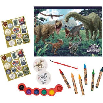 As company A Set Of Painting Transparent Jurassic World Bag For 3+ Years 1023-68004 5203068680046